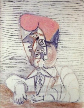 company of captain reinier reael known as themeagre company Painting - Bust of Man 1972 cubism Pablo Picasso